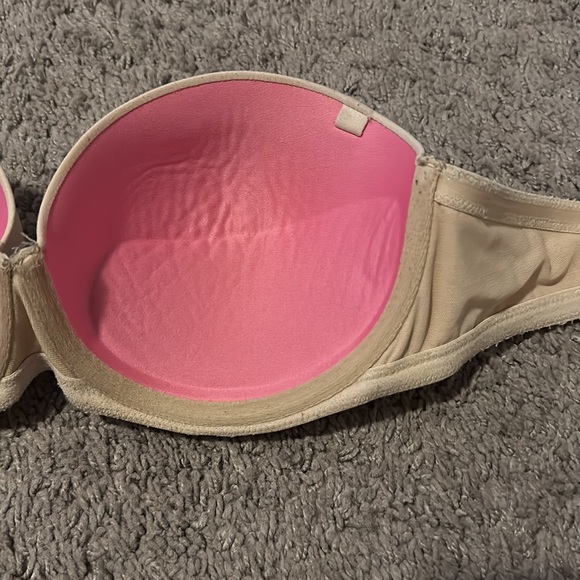 PINK Nude Strapless Bra - Picture 6 of 9